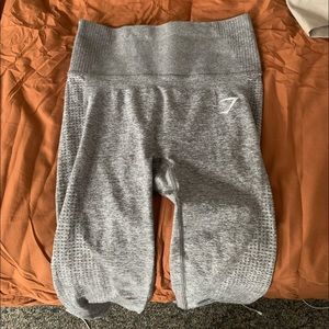Grey vital seamless high rise leggings